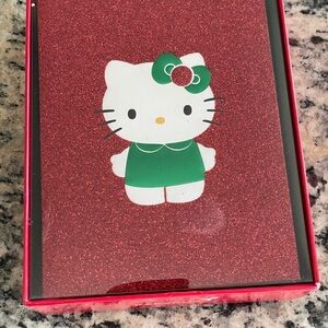 Hello Kitty Red Glitter Christmas cards